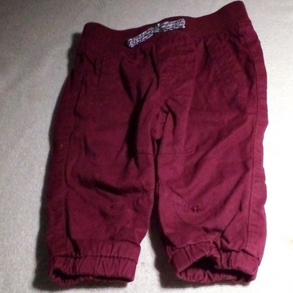 Cat & Jack 3-6 Months Baby Boys Outfit, Button Up Bodysuit & Lined Pants Set - Picture 8 of 12